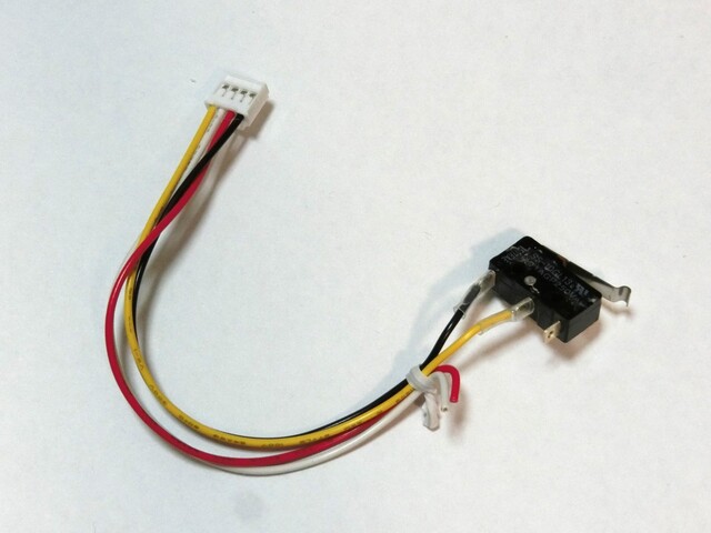 switch with wire harness