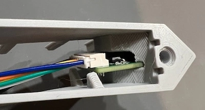 Insert USB board to the case