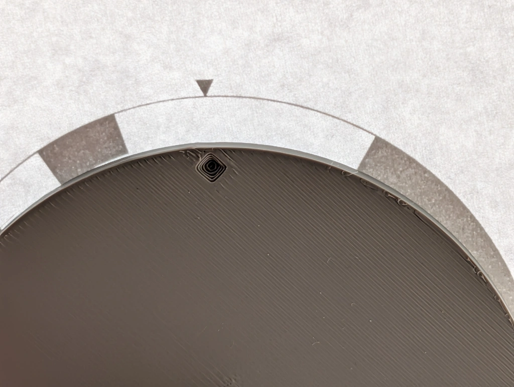 マークをあわせる